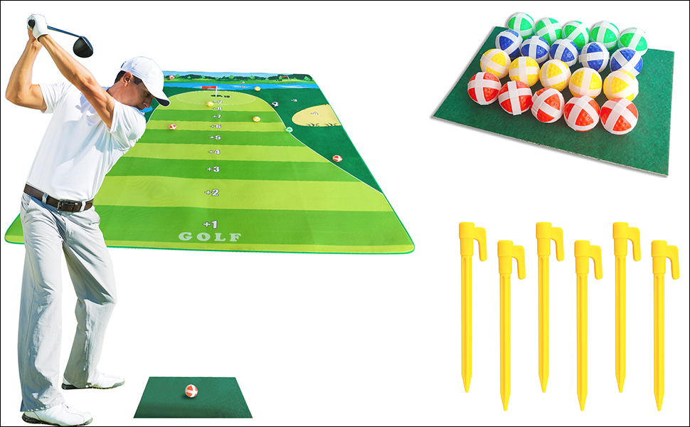 Golf Games, 70in*59in Golf Chipping Game, Enhance