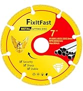 FixltFast Diamond Cutting Wheel 7X 7/8 Inch with 4/5