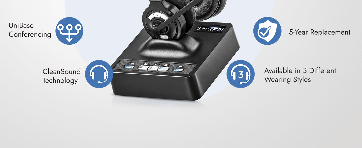 Great features for work from home headsets and in the office.