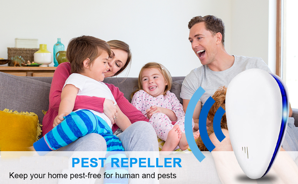 SYOSI Ultrasonic Pest Repeller, SYOSI Electronic Pest Repellent Plug in