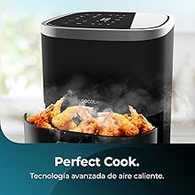 Friteuse diététique / 4 litres / 9 menus / 1400 W de puissance