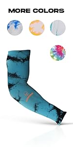 tie dye arm sleeves 
