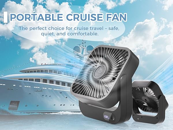 Amazon.com: Cruise Ship Approved Magnetic Fan – Portable
