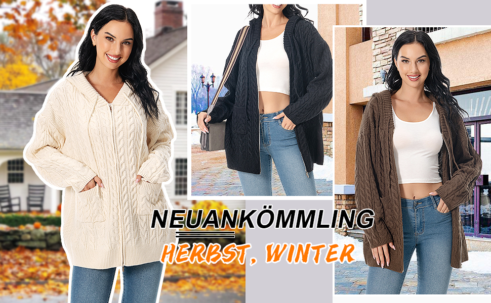 strickjacken für damen