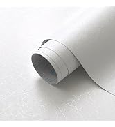 Safiyya Wallpaper White Textured Wallpaper Peel and Stick Silk Removable Wallpaper Embossed Self ...