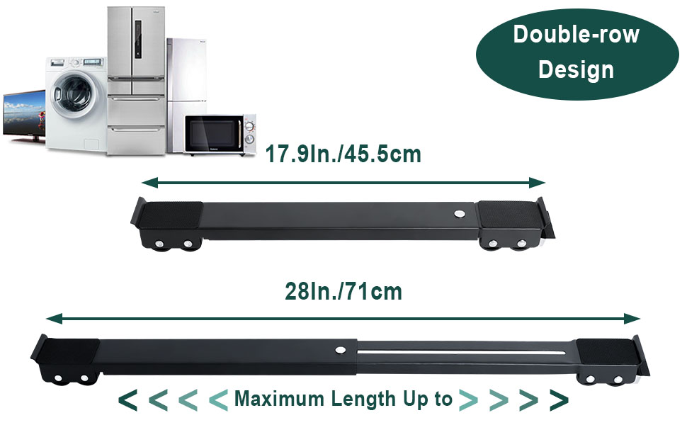 Heavy Appliance Rollers for Stove, Furniture Dolly Mobile