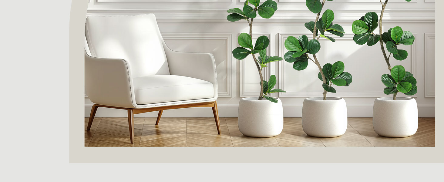 Faux Fiddle Leaf Fig Tree