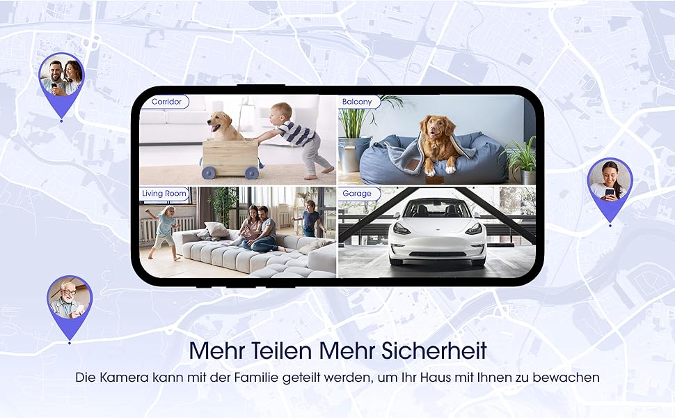 Xbro Indoor Surveillance Device 1080P HD, Security Camera with Motion