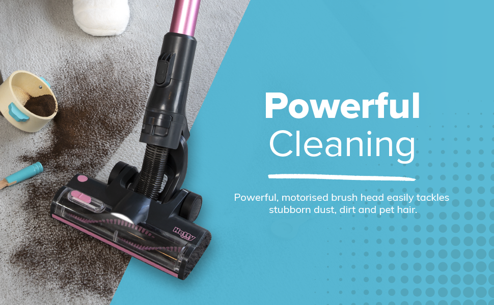 Hetty Quick Cordless Stick Vacuum Cleaner, HTY.100, Up to 60 Mins ...