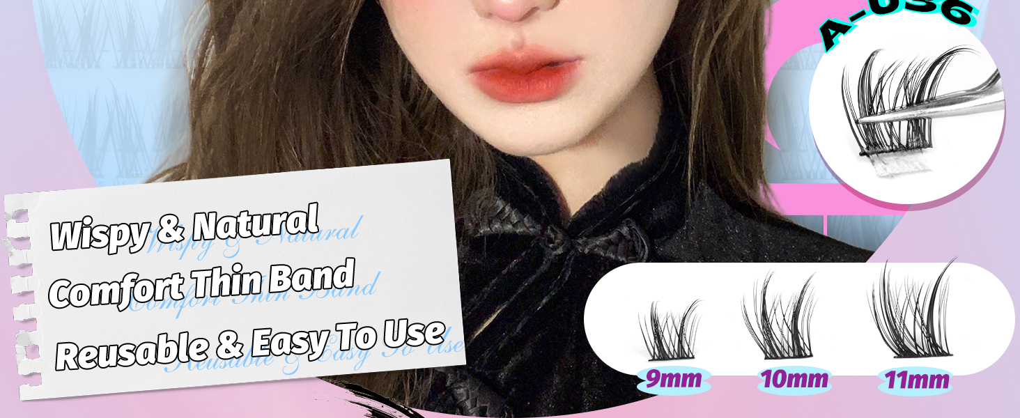 lash clusters
