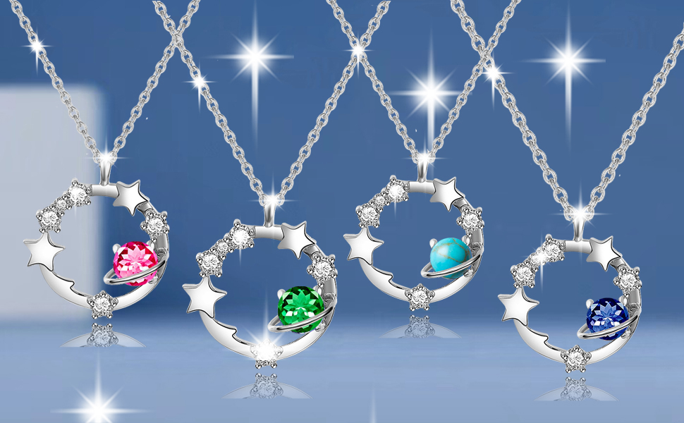 birthstone necklace