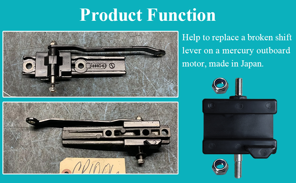 Amazon.com: Ctuoptuo 1 Pack 98885 1 Outboard Gear Cable Shifter
