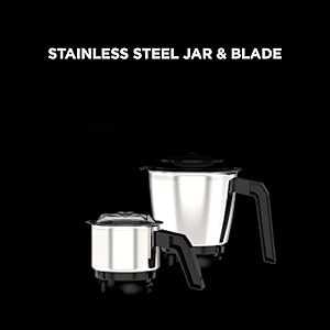 Preethi Peppy MG 245 750-Watt Mixer Grinder with 3 Jars (Black & Red)7