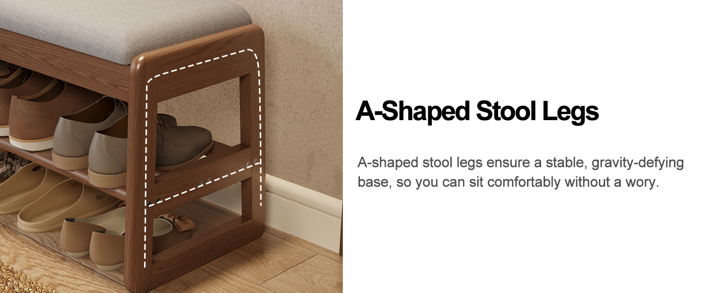shoe rack bench