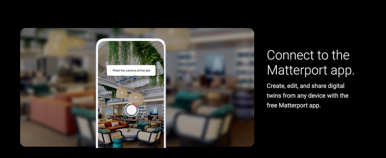 Connect to the Matterport App