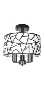 semi flush mount ceiling light