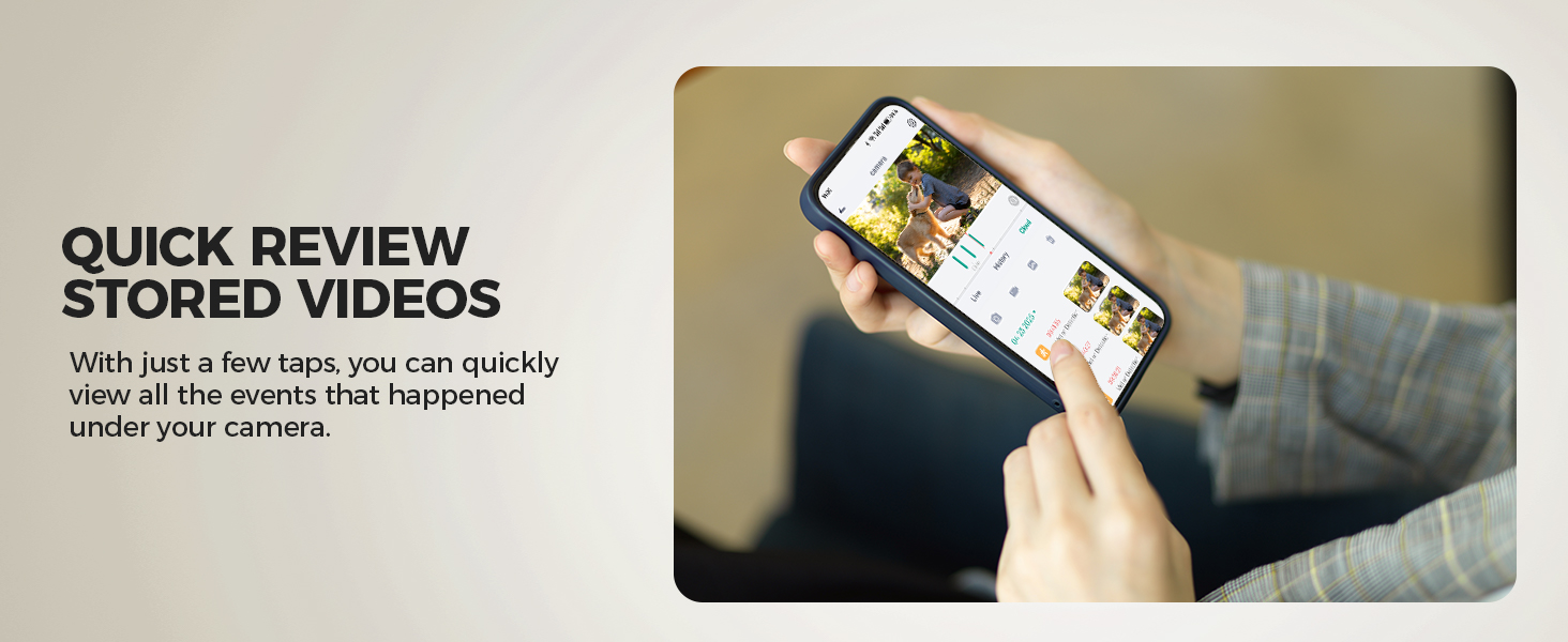 QUICK REVIEW STORED VIDEOS