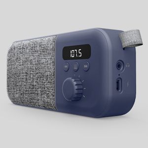 Radio portátil, radio fm, radio PLL, radio con pantalla, radio con batería, radio altavoz, radio con