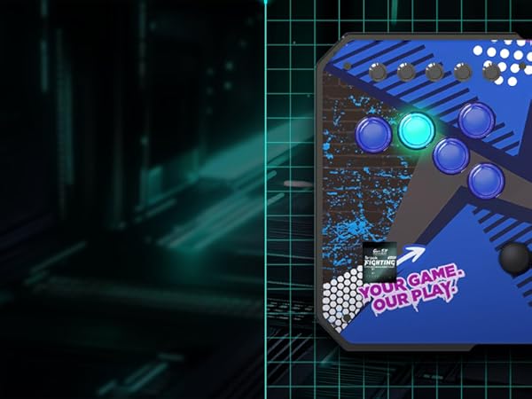 jom 　Brook Gaming Gen5X Fighting Boa Brook Gaming Gen5X Fighting Board - Ultimate Multi-Platform