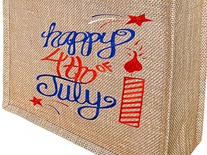 burlap tote bags