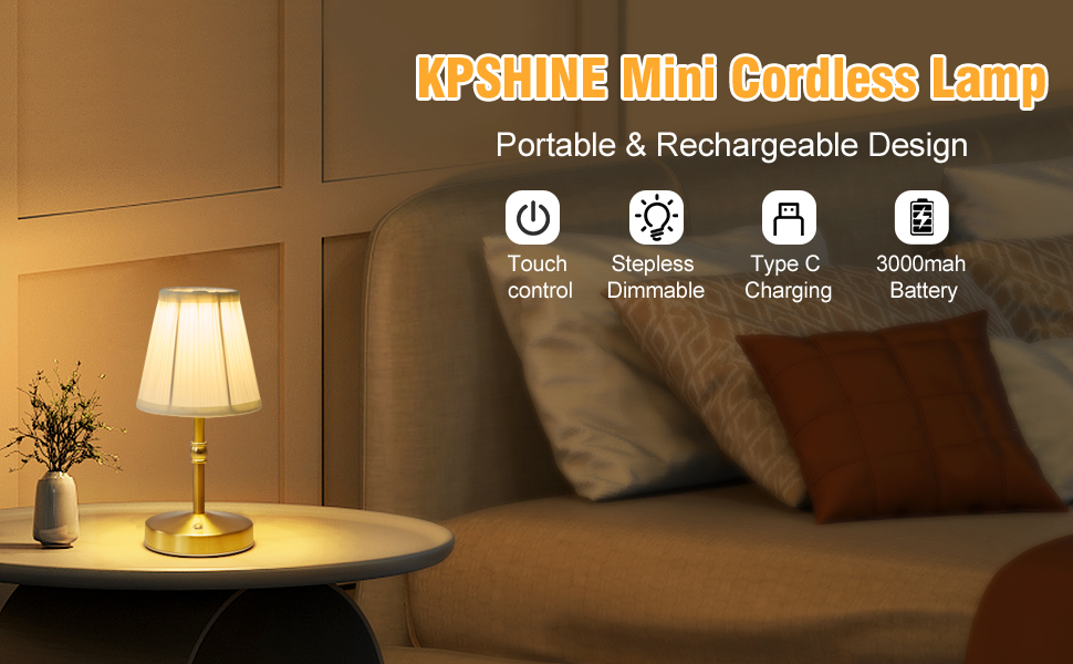 small rechargeable lamp
