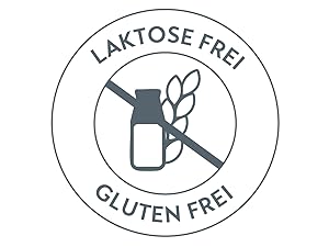 Lactose-free without allergens, glue-free premium product