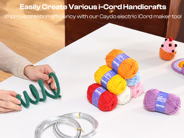 ai ～Handmade～ Amazon.com: Caydo Aluminum Craft Wire and Acrylic Yarn