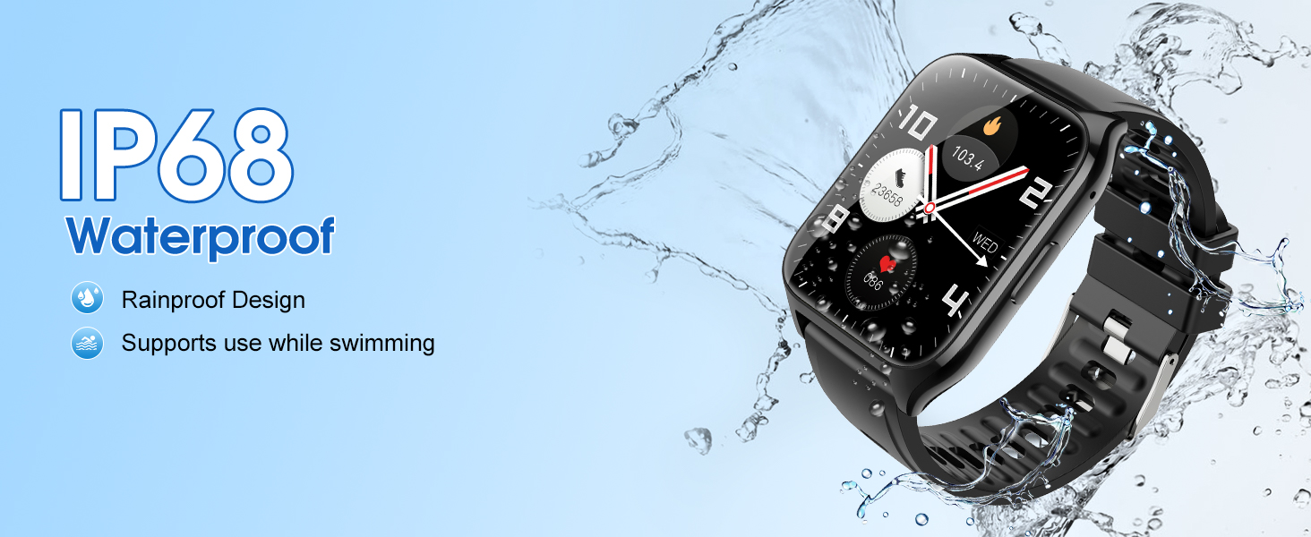 smartwatch for men mens smart watch sports watch waterproof watches for men 