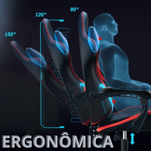 Apoio de braço ajustável Altura ajustável Suporte lombarAlmofada para cabeça