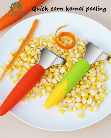 corn stripper corn kernel form corn cob