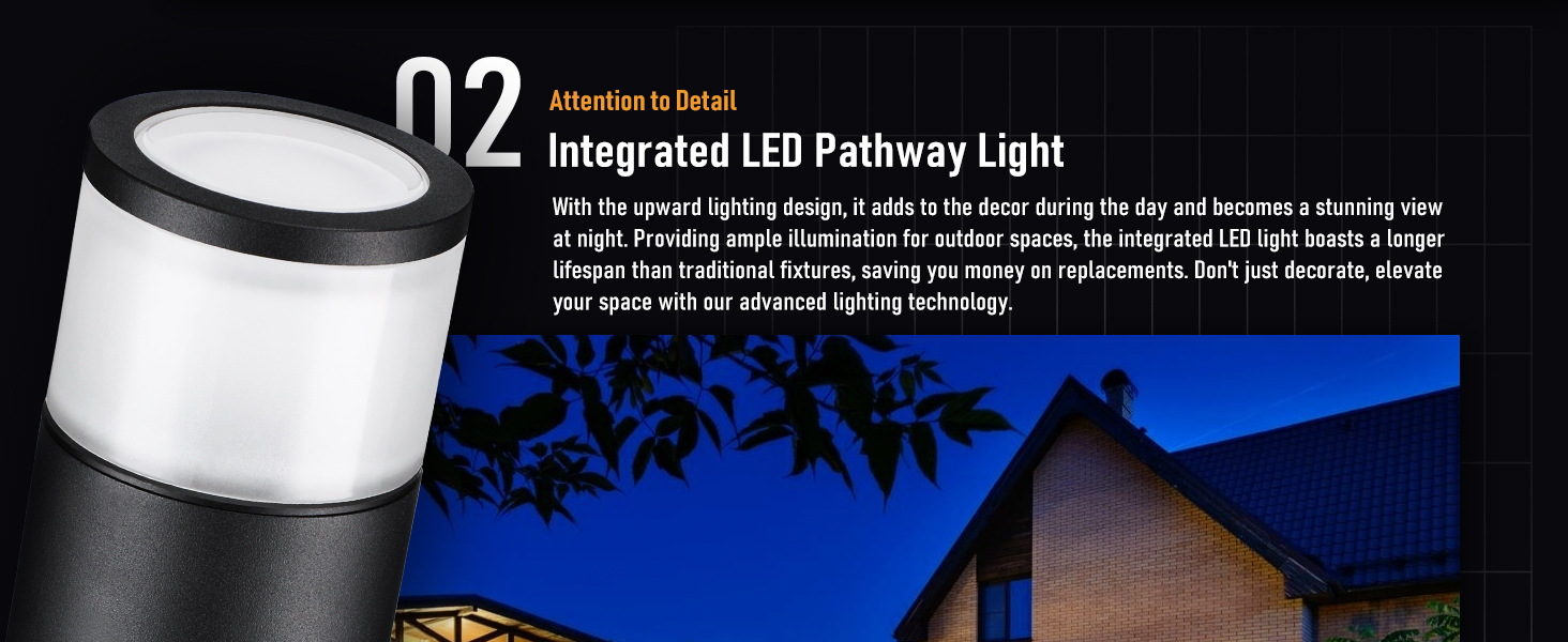 led landscape pathway light
