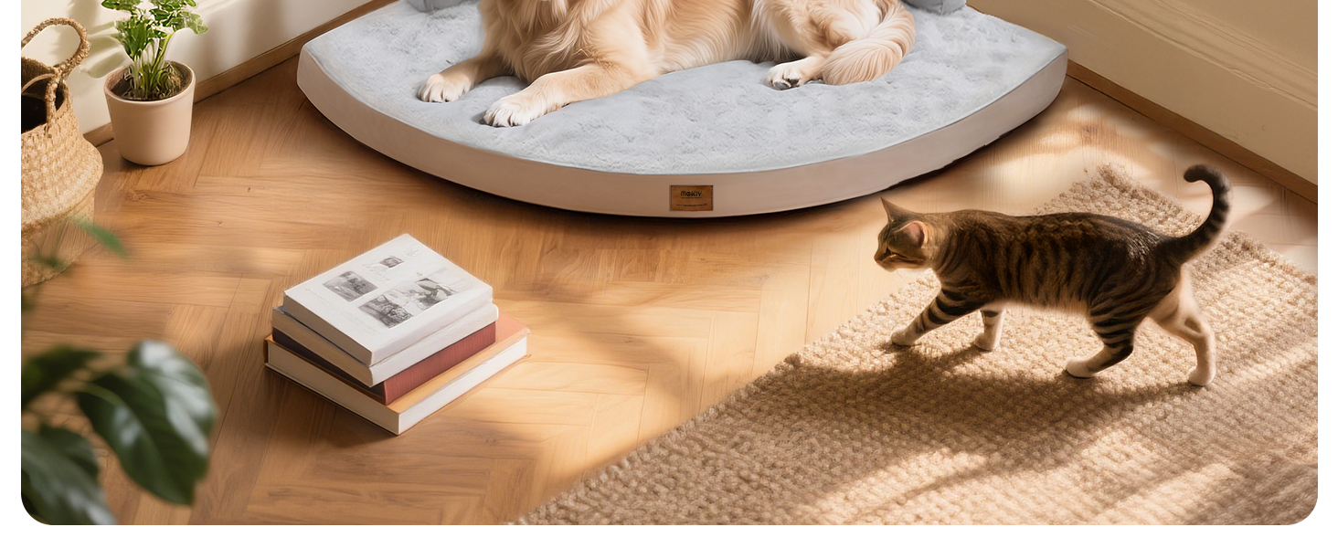 Corner dog beds