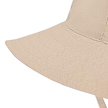 Wide Brim bucket hat