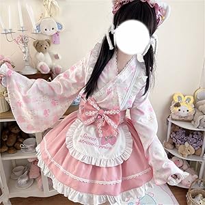 ゴスロリドレス ピンク花嫁ロリータ姫袖 森ガール リボン 宮殿風 夢可愛いお嬢様 花嫁ロリータ服 姫袖 森ガール 薔薇 リボン 宮殿風 ゆめかわいい