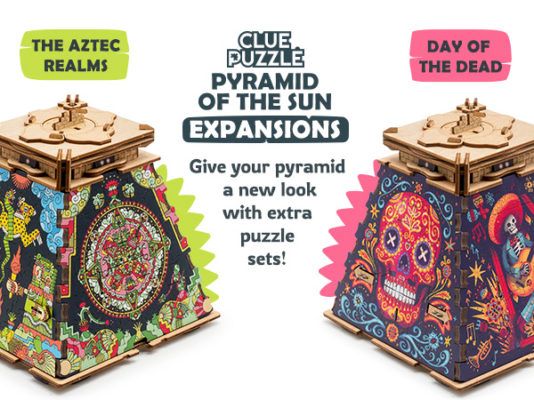 Amazon.com: iDventure Cluepuzzle Pyramid of The Sun | Puzzle