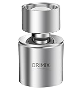 Brimix Universal Splash Filter Faucet Extender 360-Degree Rotate with 2 Modes Sprayer for Kitchen...