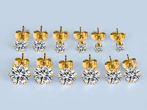 gold earrings for men