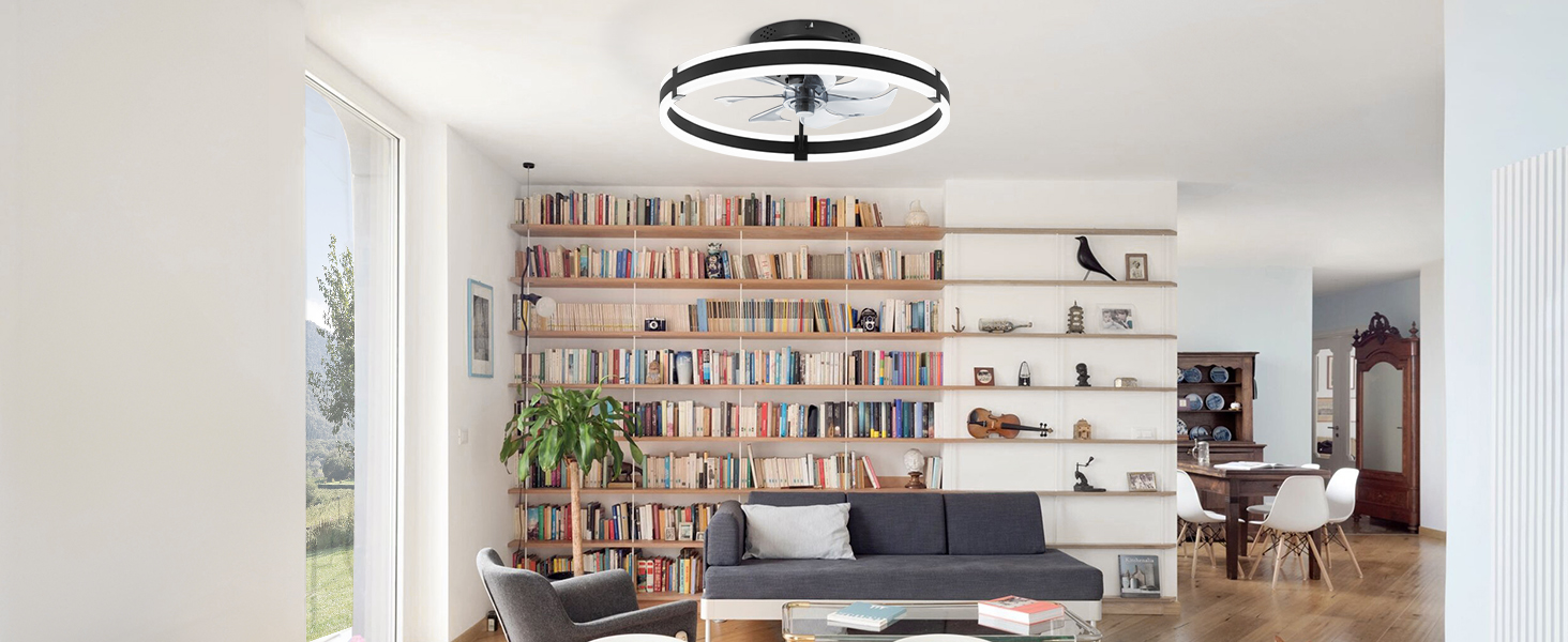 リモコン付きシーリングファン