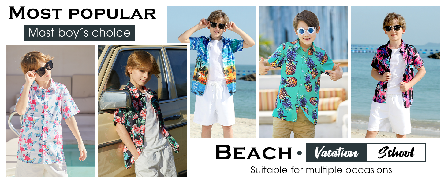 hawaiian shirt for boys