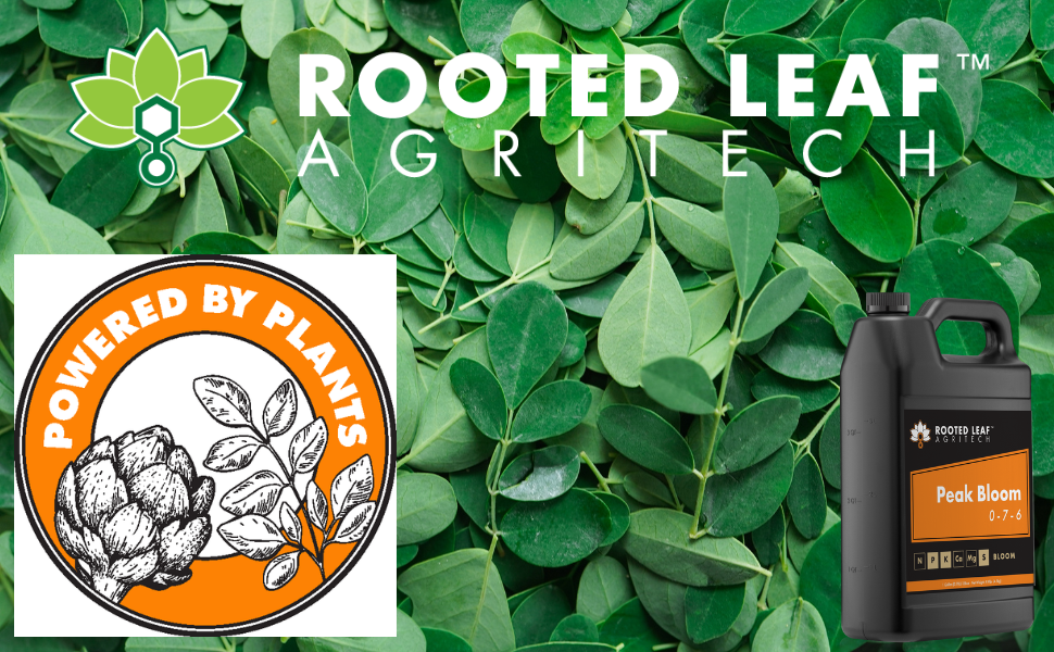 Rooted Leaf Agritech Peak Bloom Carbon Based Liquid Flower Booster Fertilizer