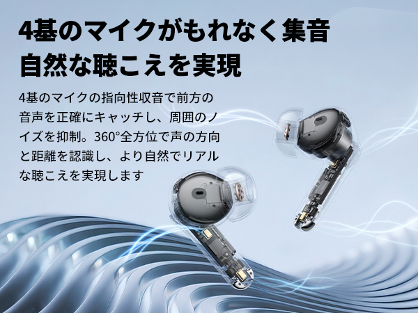 Amazon.co.jp: SOUNDPEATS(サウンドピーツ) HearFree ワイヤレス集音器