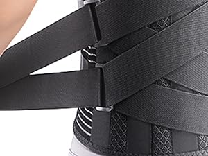 Utoo Back Brace for Lower Back Pain Women Men