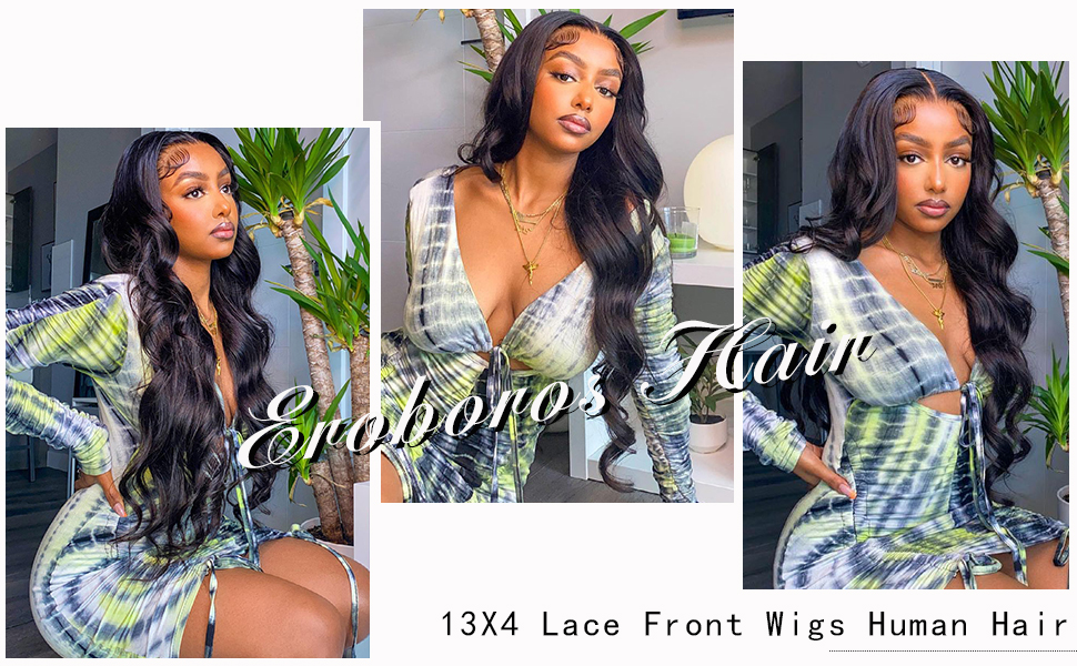 Body Wave Lace Front Wigs Human Hair 13x4 HD Lace Frontal Glueless Wigs for Women Human Hair