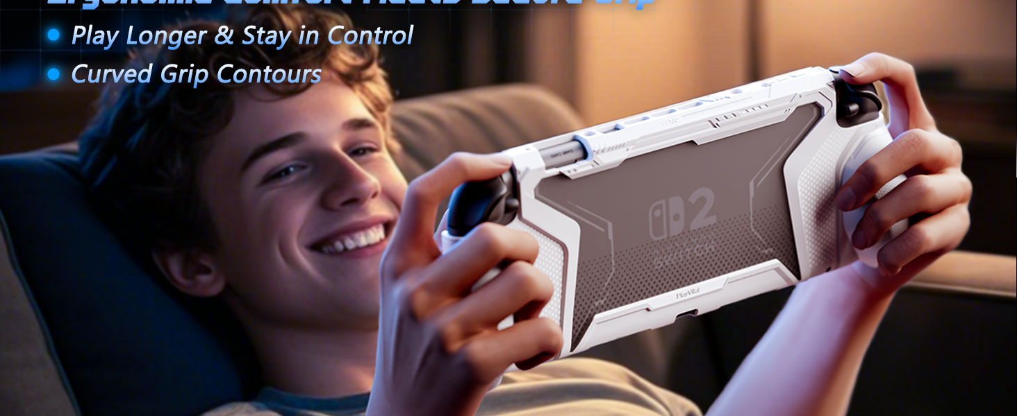 playvital for Switch 2 Beyond-Grip Dockable Case