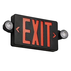 commercial exit sign