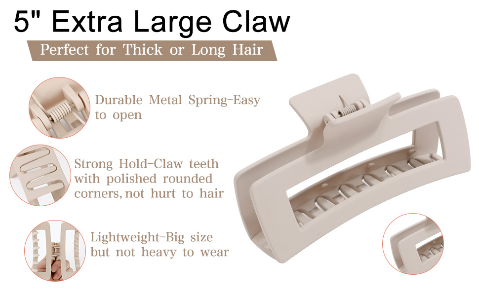 xl claw clip