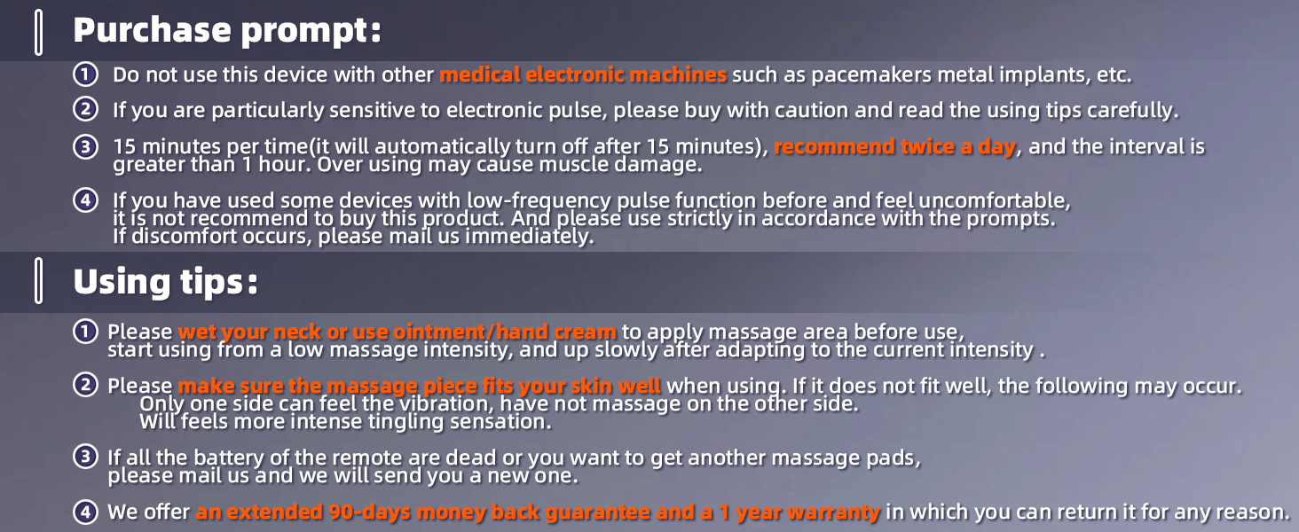 neck massager with heat