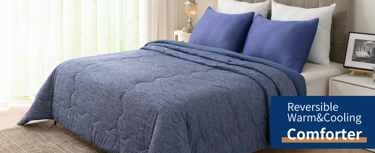 Syalife Cooling Comforter for Hot Sleepers, Cooling Blanket
