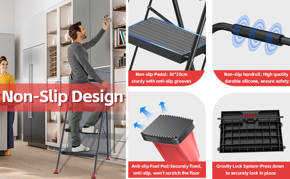 Step Ladder Foldable Folding Stool