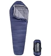 Amazon.co.jp: QEZER シュラフ ダウン 寝袋 コンパクト マミー型